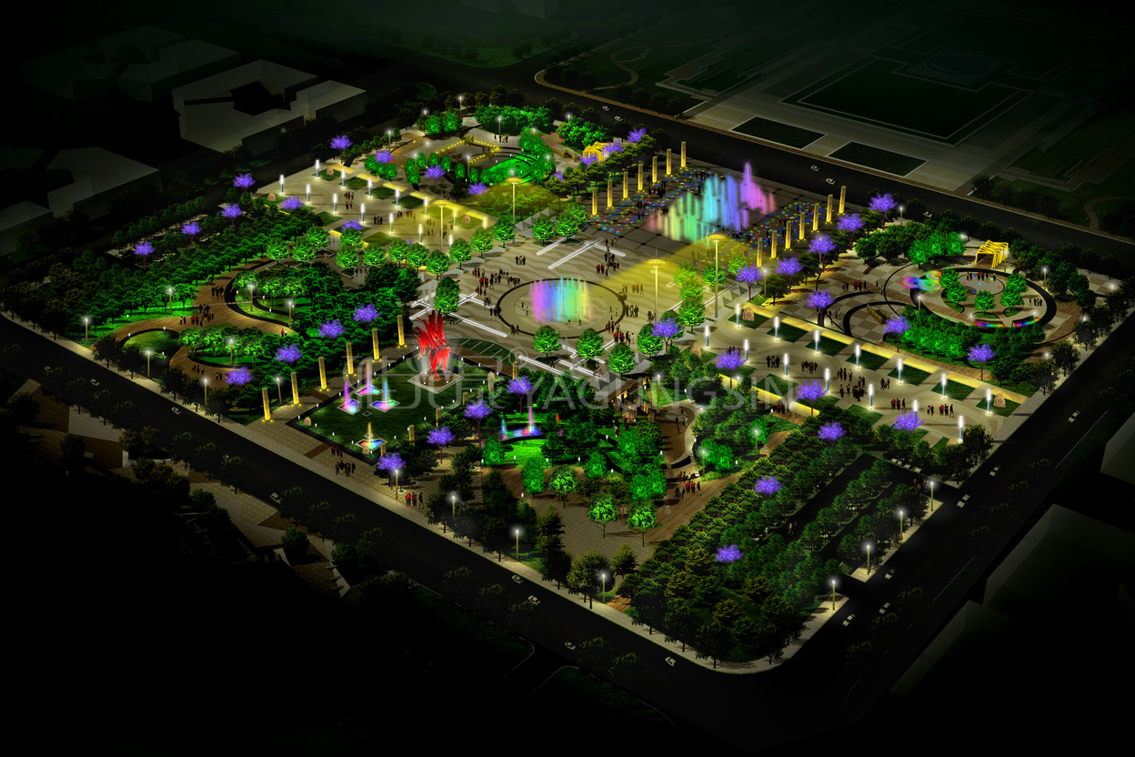 廣場照明設(shè)計(jì)