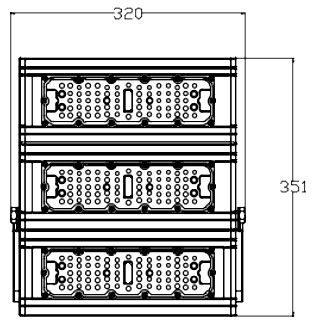 投光燈YGCL-TA160(圖2) 投光燈YGCL-TA160(圖2)