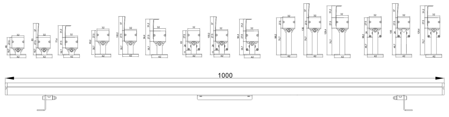 洗墻燈YGCL-XA18(圖2) 洗墻燈YGCL-XA18(圖2)