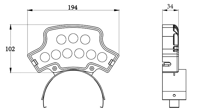 瓦楞燈YGAL-WA27(圖2) 瓦楞燈YGAL-WA27(圖2)